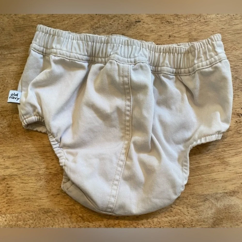 Vintage Old Navy Newborn‎ 6-12 months 100% Cotton Bloomer Diaper Cover Up